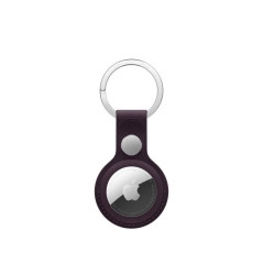Apple Accessoire - Original Apple - Porte-clés à tissage fin pour AirTag – L’acier inoxydable - Mûre