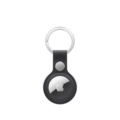 Apple Accessoire - Original Apple - Porte-clés à tissage fin pour AirTag – L’acier inoxydable - Noire