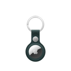 Apple Accessoire - Original Apple - Porte-clés à tissage fin pour AirTag – inoxydable - Vert foncé