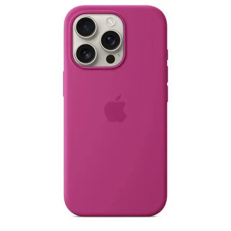 Apple Accessoire - Original Apple - Étui iPhone  en silicone MagSafe iPhone 16 Pro – Fuchsia