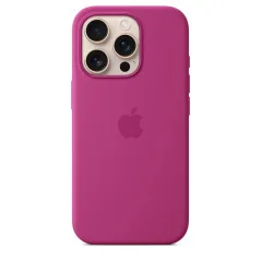 Apple Accessoire - Original Apple - Étui iPhone en silicone MagSafe iPhone 16 Pro – Fuchsia
