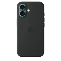 Apple Accessoire - Original Apple - Étui  iPhone en silicone MagSafe iPhone 16 Plus – couleur Noir