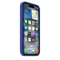 Apple Accessoire - Original Apple - Étui iphone en silicone MagSafe iPhone 16 – Bleu outremer