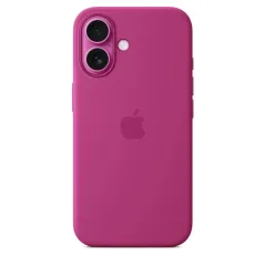 Apple Accessoire - Original Apple - Étui iphone en silicone MagSafe iPhone 16 – couleur Fuchsia