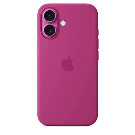 Apple Accessoire - Original Apple - Étui iphone en silicone MagSafe iPhone 16 – couleur Fuchsia