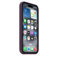 Apple Accessoire - Original Apple - Étui iphone en silicone MagSafe iPhone 16 – couleur Prune