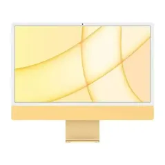Apple iMac 24" Puce M1 256 Go SSD 8 Go RAM CPU 8 - GPU 7 - Jaune - Garantie 1 An
