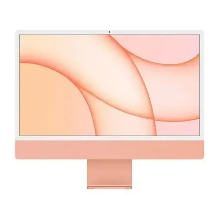 Apple iMac 24" Puce M1 256 Go SSD 8 Go RAM CPU 8 - GPU 7 - Orange - Garantie 1 An