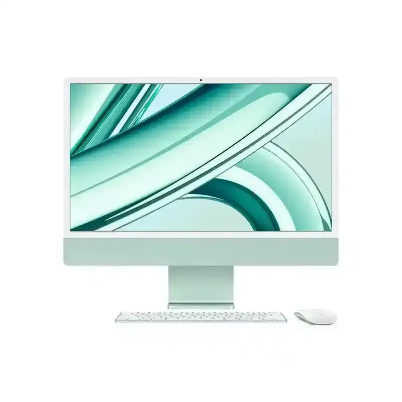Apple iMac 24" Puce M3 256 Go SSD 8 Go RAM CPU 8 - GPU 8 - Vert - Garantie 1 An