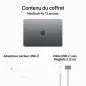 Apple MacBook Air 13,6" Puce M3 - 256Go SSD - 16 Go RAM - Gris - Garantie 1 An