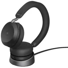 Jabra Evolve2 75 - Micro-casque - sans fil - Suppresseur de bruit actif - USB-A