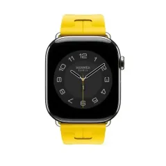 Apple Watch Bracelet Hermès - Signé Apple Original - 42 mm - Couleur Simple Tour Kilim Sun