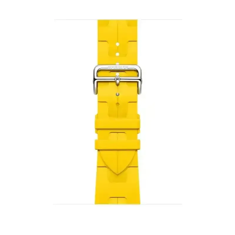 Apple Watch Bracelet Hermès - Signé Apple Original - 42 mm - Couleur Simple Tour Kilim Sun