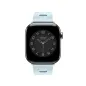 Apple Watch Bracelet Hermès -  Signé Apple - 42 mm - Couleur Simple Tour Kilim Bleu Acier