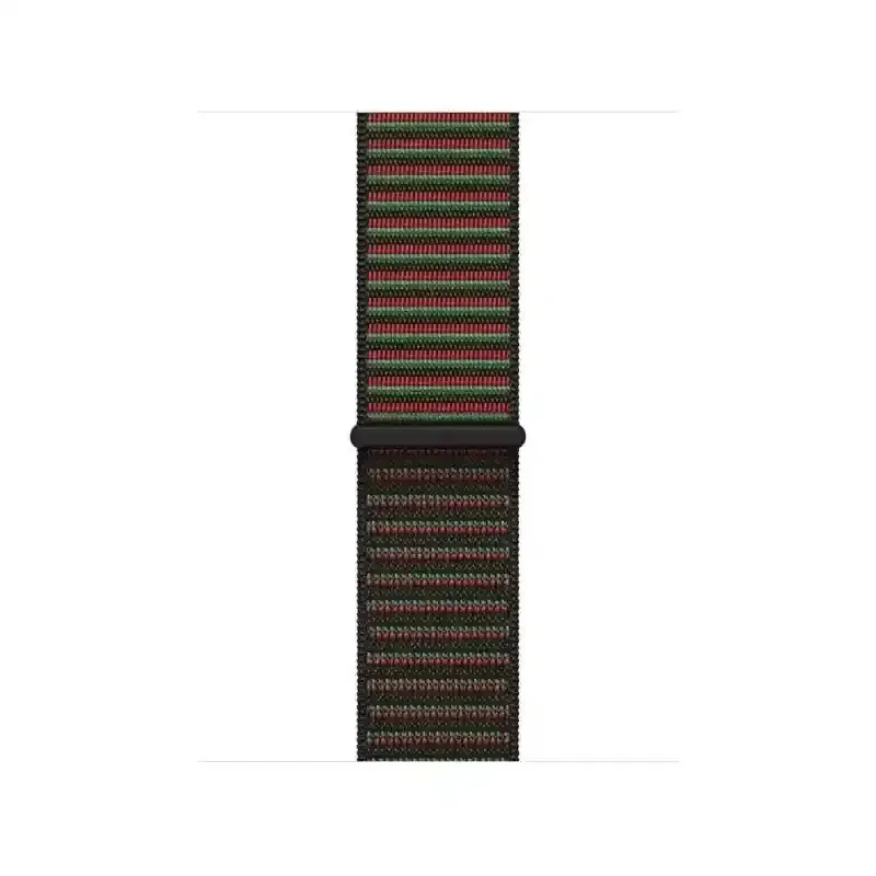 Apple Watch Bracelet - Signé Apple - 40mm - Boucle Sport - Couleur Black Unity Rhythm 42 mm