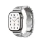 Apple Watch Bracelet - Signé Apple Original - Boucle Hermès - acier inoxydable - Grand H Satiné 42 mm - Small
