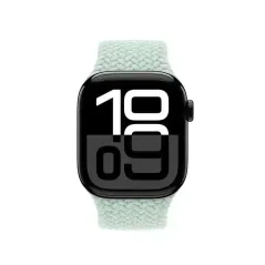 Apple Watch Bracelet - Signé Apple - Boucle unique tressée 42 mm - Taille 0 - Couleur aigue-marine