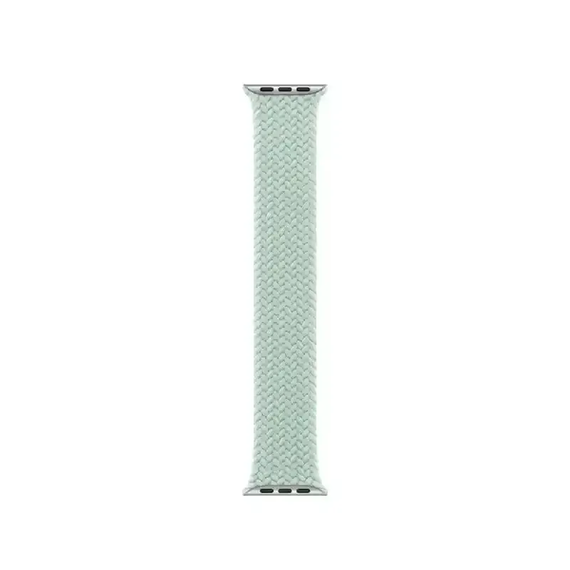 Apple Watch Bracelet - Signé Apple - Boucle unique tressée 42 mm - Taille 0 - Couleur aigue-marine