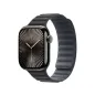 Apple Watch Bracelet - Signé Apple Original  - Boucle à maillons magnétique 42 mm - S/M - Couleur noir