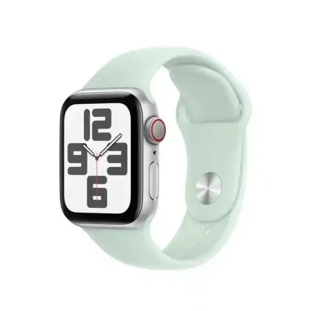 Apple Watch Bracelet - Signé Apple - Boucle Sport 40 mm - S/M - Fluoroélastomère - Couleur aigue-marine