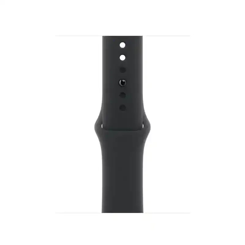 Apple Watch Bracelet - Signé Apple - Boucle Sport 40 mm - S/M - Fluoroélastomère - Couleur noir