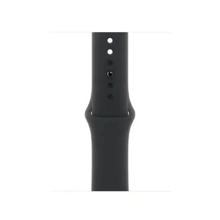 Apple Watch Bracelet - Signé Apple - Boucle Sport 40 mm - S/M - Fluoroélastomère - Couleur noir
