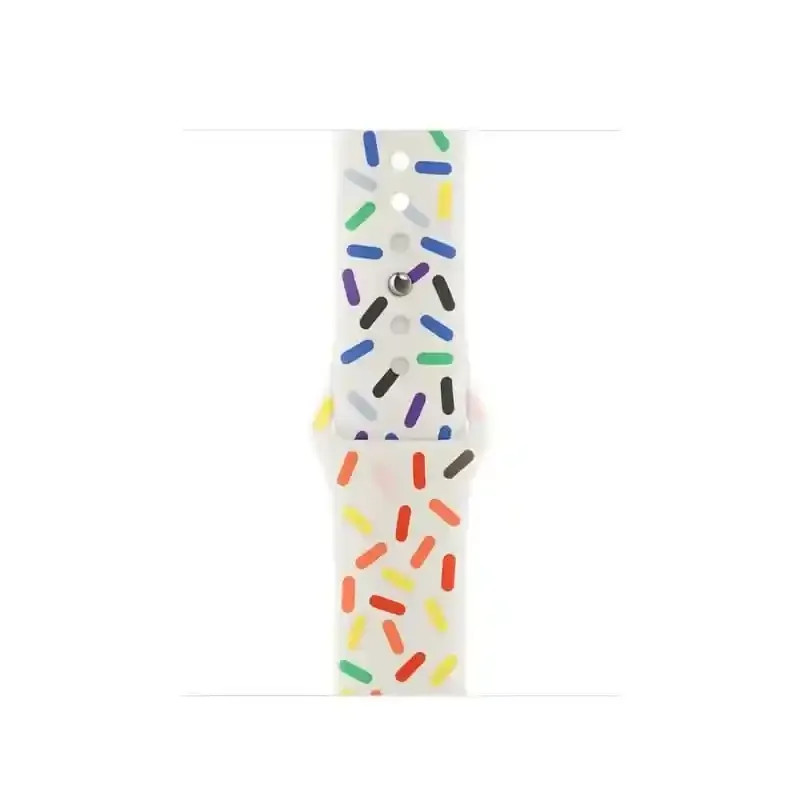 Apple Bracelet - Apple Watch - Signé Apple - confortable - Boucle Sport Pride Edition 41 mm - S/M