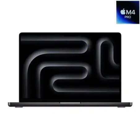 Apple MacBook Pro 14" - Puce M4 Pro - 512 Go SSD - 24 Go RAM - CPU 12 - GPU 16 - Noir