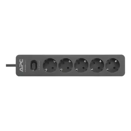 APC SurgeArrest Essential - parasurtenseur - 5 prises standard - noir