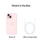 Apple iPhone 15 - 256Go - 6,1 Pouces - 171g - Rose - Neuf - Garantie 1an