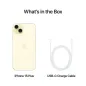 Apple iPhone 15 Plus - 512Go - 6,7 Pouces - 201g - Jaune - Neuf - Garantie 1an