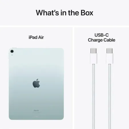 Apple iPad Air 6 - 11 pouces - Wi Fi + 5G - 128Go Stockage - Puce M2 - Bleu - Garantie 1 An