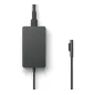 Microsoft Chargeur Alimentation 65W noir pour Surface Pro et Surface Laptop