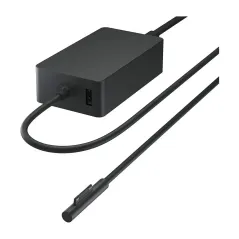 Microsoft Chargeur Alimentation 65W noir pour Surface Pro et Surface Laptop