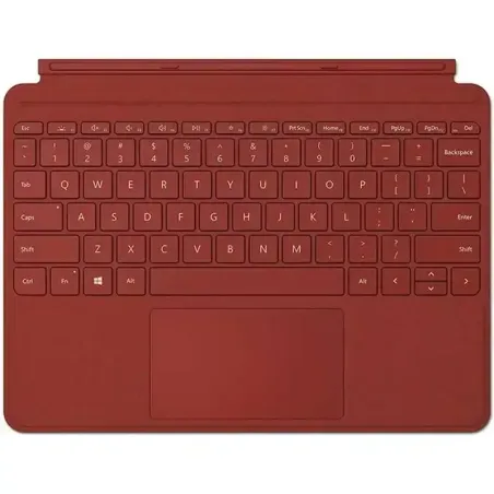 Microsoft Surface Clavier Type Cover compatible Surface Go, Go 2, Go 3 Rouge Coquelicot