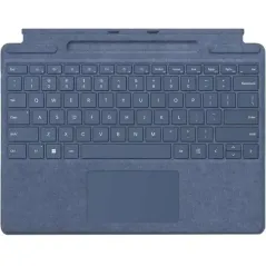 Microsoft Surface Clavier Signature Pro 8, Pro 9 et Pro 11 (Clavier AZERTY) Bleu Saphir