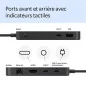 Microsoft Station d’accueil Surface USB4 entreprises compatible Windows, macOS - Noir Microsoft Station d’accueil Surface USB4 entreprises compatible Windows, macOS - Noir