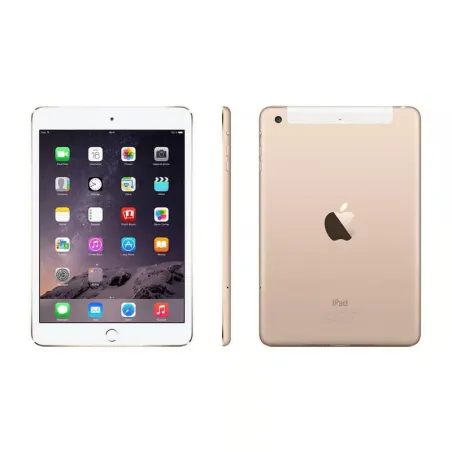 Apple iPad mini 4 -  pouces 7,9 - Wi Fi + 4G - 128Go - Puce A8 - Or Doré - Garantie 1 an