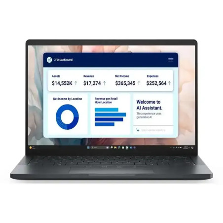 Dell Pro 13 Premium PA13250 13,3" Intel® Core™ Ultra 5 vPRO 16 Go RAM 256 Go SSD