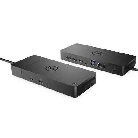 Dell Station d'accueil WD19S-180W USB 3.2 Gen 2 LAN Ethernet 180 Watts Noir