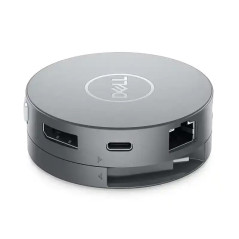 Dell DA310 Adaptateur Mobile USB-C 7-en-1 avec Alimentation 90W - Argent