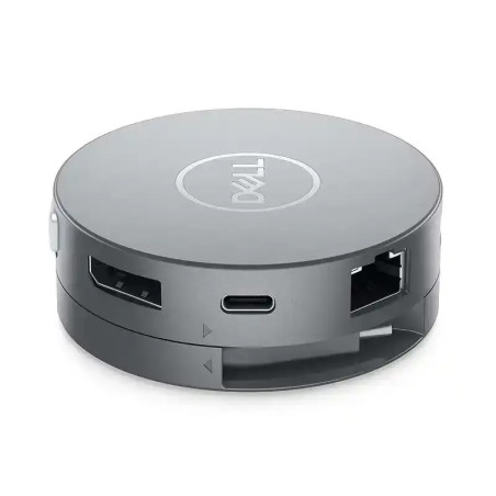 Dell DA310 Adaptateur Mobile USB-C 7-en-1 avec Alimentation 90W - Argent
