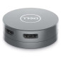 Dell DA305 Adaptateur Mobile USB-C 6-en-1 avec Alimentation 90W - Argent