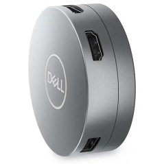 Dell DA305 Adaptateur Mobile USB-C 6-en-1 avec Alimentation 90W - Argent
