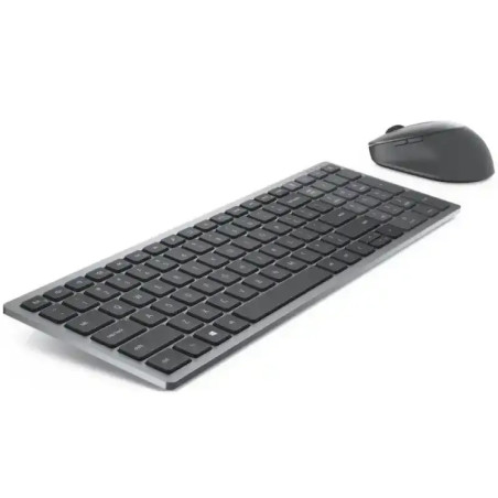 Dell Pro Plus KM7120W - Ensemble clavier et souris - Bluetooth 5.0 - AZERTY - Gris Titan