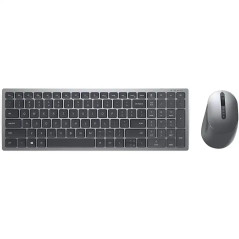 Dell Pro Plus KM7120W - Ensemble clavier et souris - Bluetooth 5.0 - AZERTY - Gris Titan