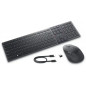 Dell Premier KM900 - Ensemble clavier et souris - rétroéclairé - sans fil - AZERTY