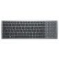 Dell KB740 - Clavier - compact, multi-dispositif - Bluetooth 5.0 - AZERTY - Français