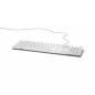 Dell KB216 - Clavier Filaire - USB - Multimédia - AZERTY - Français - Blanc