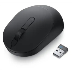 Dell MS3320W - Souris - optique - 3 boutons - sans fil - Bluetooth 5.0 - Noir